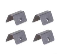Clip Deflettore per vento Acciaio 20x16x10mm 4 Compatibile per heko G3 | Adatto a deflettori per vento pioggia aftermarket G3 per heko Realizzato in acciaio inossidabile 4 clip per