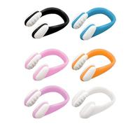 Clip del naso da nuoto - clip del naso da nuoto in silicone | 6 pezzi Tappo di silicone Protettore sicuro per adulti Concorso di apnea Donne Waterproof Pool Tappi per il e altri sport acqua