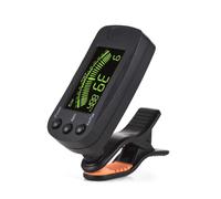 Clip del sintonizzatore di chitarra su display retroilluminazione LCD universale portatile Accurata accurata per violino di bassi di chitarra acustica ukulele musicisti compatti