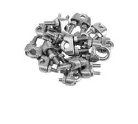 clip della sella a vite a forma di u, Morsetto for cavo metallico in acciaio inossidabile 304 M3 M5 con bullone a U(M3-3pcs)