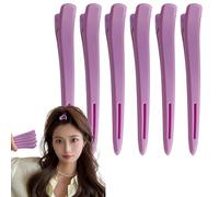 Clip di artigli piatti - Clip per il taglio dei capelli da casa | per capelli di Bill Duck | Nessuna per capelli a piega | per capelli professionali per il sezionamento dello styling |