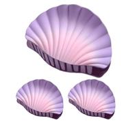 Clip Di Artiglio Ragazze, Clip Di Mascella Di Mare Per Capelli Spessi, 3 Accessori Di Moda Calzata Jaw Gradiente Opaco Per Viaggiare In Spiaggia Concerto Di Escursioni Yoga