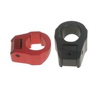 Clip di blocco pieghevole in lega di alluminio per scooter elettrico Ninebot MAX, 18 x 15 x 8 cm, nero o rosso