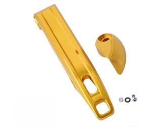 Clip di blocco telaio in lega CNC per Brompton 5x3cm nero