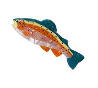 Clip di capelli a forma di pesce popolare forte clip di capelli sicuro con antiscivolo e disegni colorati per la ragazza femminile uso quotidiano