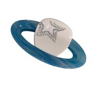 Clip di capelli a forma di pianeta per adulti adolescenti clip a mascella creativa clip femminile molla barretta coda di cavallo supporto per capelli decorazione quotidiana