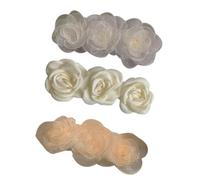 Clip di capelli del fiore popolare per la ragazza adulta 3D fiore tornante forcina francese capelli clip laterale shopping Decors dei capelli 3PCS