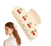 Clip Di Capelli Per Le Donne | Acetato Claws Clip Dei Capelli | Clip Di Artiglio Dei Capelli Senza Slip Per Le Ragazze Di Donne Di Artiglio Di Ciliegia Acrilico Forte Per I Capelli Grue