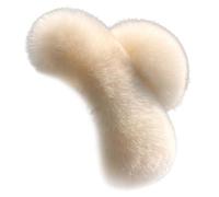 Clip di capelli soffici da 5,1 pollici con clip artigliano sfocati con capelli spessi, clip per mascella per capelli a mezza crocchia invernale.