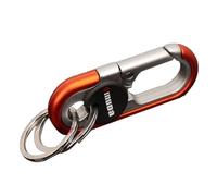 Clip di Carabiner a - Blocking Carabiner | Doppio portachiavi in lega di metallo | Facile utilizzo e smontare gli strumenti per esterni e accessori unisex per le ragazze da uomo e il miglior