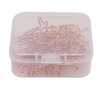 Clip di carta da 20 pcs Fraful Processo di elettro -elettroplagente arrugginibile FADATIFICA PORTATIFICA DELLA REGURE STURDY CINTURA CINETTO CINETTO
