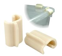 Clip di Chiusura Arrotondate per Ikea Samla Box - Compatibili Con Ikea-Samla (12 Pezzi, 5L/11L/22L)