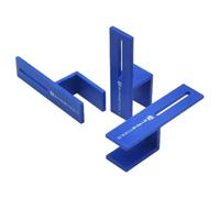 Clip di chiusura per armadio - Morsetto di fissaggio per armadietto, clip di chiusura per armadio | 3 x gadget per installazione di falegnameria in legno per armadietto, stencil da 18 mm, clip per