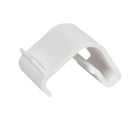 Clip di chiusura per scatole Ikea Samla, compatibili con IKEA Samla, 8 pezzi, per 55 l, 130 l, con naso per una facile apertura, impilabile, bianco