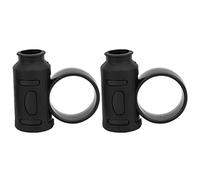 Clip di controllo della batteria | Driver per dito stabile per batteristi | Strumento ausiliario girevole per principianti/professionisti | ABS + silicone, design ergonomico (Black)
