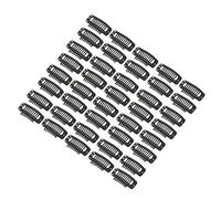 Clip di Estensione per Capelli per Donne, 40pcs 9 Denti Cuci di Prolunga dei Capelli a Scatto, Clip per Parrucche a Forma a U in Acciaio Inossidabile per Estensioni dei Capelli Fai -te (SILVER)