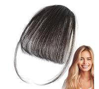 Clip di estensioni della frangia Acconciatura - frangia dei capelli umani, clip per frangia dei capelli | Pesce per capelli dall'aspetto naturale per le donne, frange dei capelli umani