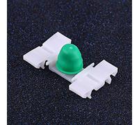 Clip di Finitura per Modanatura Porte, 50 Pezzi, Plastica Bianca, Fissaggi Parafango per Serie 3 E36 E46