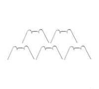 Clip di fissaggio a W, confezione da 5, clip di fissaggio per cerchione fari, parti di ricambio in metallo per lampada frontale Lucas M, montaggio diretto per 500291, 504665, 99-0683