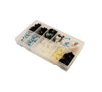 Clip Di Fissaggio Assortite Per Audi - 160 Pezzi - Connect 36032 Nuovo