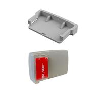 Clip di Fissaggio compatibile con T.Pass modello 2023, 2024, 2025 - Clip Adesiva compatibile con sistema di telepedaggio - Nuovo modello - nuova generazione - Sistema Fissaggio per auto (Grigio, 1PZ)