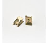 Clip di fissaggio con base a vite tipo U, 20 pezzi, compatibili con la maggior parte dei punti di montaggio per paraurti e griglie delle portiere e delle griglie