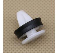 Clip di fissaggio in plastica, confezione da 25 pezzi, per modanatura laterale e copriruota per Ford Transit W716507 S300, la base sigillata garantisce un fissaggio stabile