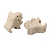 Clip di fissaggio per aletta parasole Mitsubishi per Pajero, supporto interno in ABS OEM MR779704, compatibile con modelli 2001-2006 in grigio e beige per la sostituzione (beige)