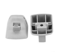 Clip di fissaggio per aletta parasole per Ford Focus 2000-2004, coppia di fermi per finiture interne compatibili con la sostituzione del parasole dell'auto, parasole per cruscotto