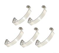 Clip di fissaggio per alloggiamento filtro purificazione aria, per BMW E32 E34 E38 E39 E46 E53 per 530i per modelli M3 per Alpina, OEM 13711716113 (5 pezzi)