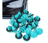 Clip di fissaggio per auto, clip per porte di rivestimento, 50 pezzi per auto porta pannello fibbia interno pannello di fissaggio clip di protezione esterna piastra ruota occhio