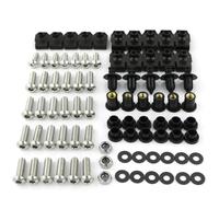 Clip di fissaggio per bulloni della carenatura Per Y&amaha Per YZFR1 1998 1999 2000 2001 Kit Completo Bulloni Carenatura Completa Motocicletta Clip Carenatura(Argento)