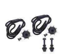 Clip di Fissaggio per Cordino per Bagagliaio, Clip per Cordino per ripiano Portapacchi, Cordino Posteriore per Bagagliaio, per Dimensioni: Circa 50 cm, ricambi Auto