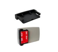 Clip di Fissaggio per Telepass 2023 e 2024 - Clip Adesiva compatibile con telepass Slim Nuovo modello nuova generazione - Sistema Fissaggio per telepass 2023 per auto - Nera