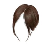 Clip Di Frange Falsi - Topper Per Capelli Finti Marginale Laterale | Parrucca Traspirante Con 1 X Parte Della Parte Medio Donne, Dall'aspetto Naturale, Sociale, Banchetti, Capelli Facrili Bângs | Viag