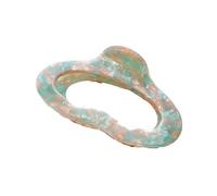 Clip di grandi dimensioni for l'autunno e l'inverno, clip for temperamento, forcine for capelli, clip for squali(Broken Flower Blue)