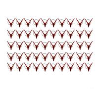 Clip di innesto a scatto sicure 50 pezzi per la crescita delle piante | Colore rosso vivace, facile visibilità in giardino, materiale resistente alle intemperie, supporta una sana unione