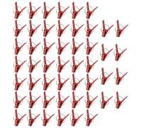 Clip di innesto vegetale - Set 50 morsetti resistenti, facile collegamento Mouth, materiale durevole riutilizzabile, fissaggio saldo | Supporto per innesto cetriolo fragola melanzana ortaggi pian