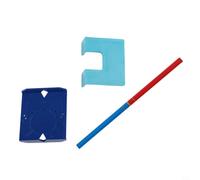 Clip di installazione per cerniere magnetiche resistenti per un allineamento rapido e preciso della cerniera con posizionamento di 2 mm per un'installazione accurata della porta su (A)