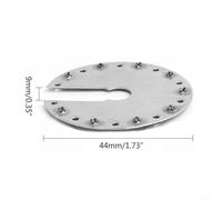 Clip di messa a terra e distanziatori per pannelli solari in acciaio inox, 50 pezzi, per sistemi fotovoltaici su camper, barche, tetti e guide in alluminio