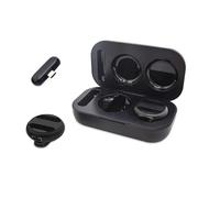 Clip di microfono a lappa wireless professionale su MICS Riduzione del rumore Praga di riproduzione a doppio microfono leggero di tipo C ricaricabile per il telefono cellulare in