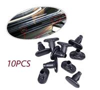 Clip Di Molding Per Pannello Rocker 10 Clip/Set Nero Fissaggi Sinistro/Destro