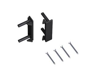 CLIP DI MONTAGGIO BACHMANN 918.025, Bachmann STEP BASE, Bachmann STEP ALU, Argento, Nero
