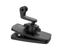 Clip di montaggio flessibile per action camera da zaino, supporto a morsetto che consente una facile installazione e una clip girevole multidirezionale per fotocamera