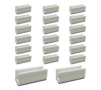 Clip di montaggio Govee H10D1000 per Neon Rope Light 2 confezione 20 pezzi plastica bianco