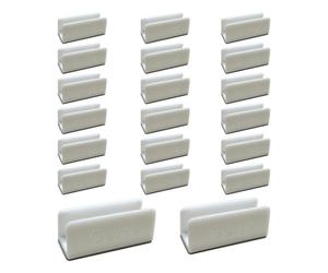 Clip di montaggio Govee H10D1000 per Neon Rope Light 2 confezione 20 pezzi plastica bianco