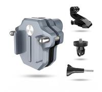 Clip di montaggio per parabrezza resistente per GoPro, DJI, Insta360 Action Camera, regolabile a 180°, lega di alluminio CNC