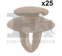 Clip di montaggio tappezzeria bianco 11-40001.25 FA1 per AUDI TT