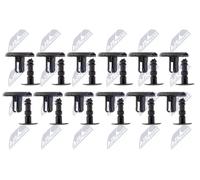 Clip di montaggio tappezzeria nero EZC-SU-022 NTY