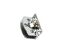 Clip di morsetto per vetro, 2 pezzi, morsetto per porta, resistente, cerniera per doccia per vetro adattivo per vetro da 5-8 mm